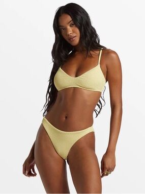 Billabong butter yellow bikini set